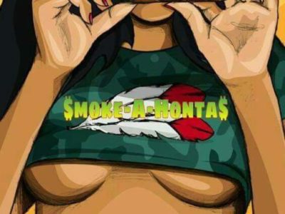 Smoke-AHontas Girl logo