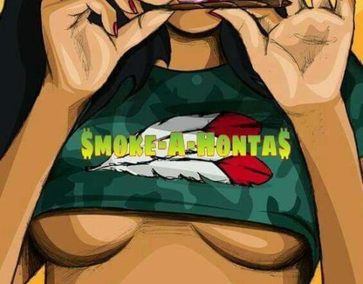 Smoke-AHontas Girl logo